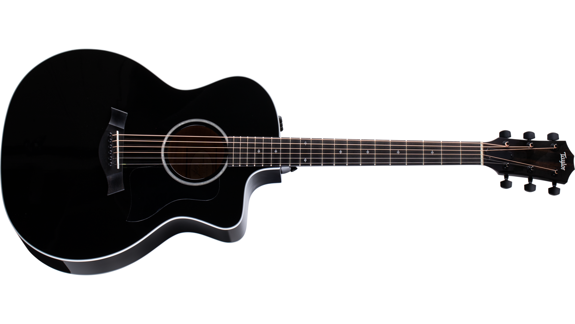 black taylor acoustic electric guitar