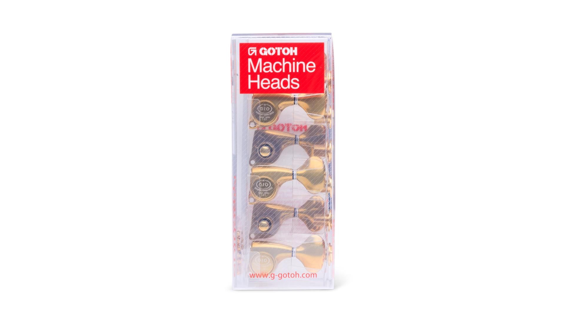 Gotoh Guitar Tuners 1:21 - 6-String, Antique Gold | Taylor Guitars