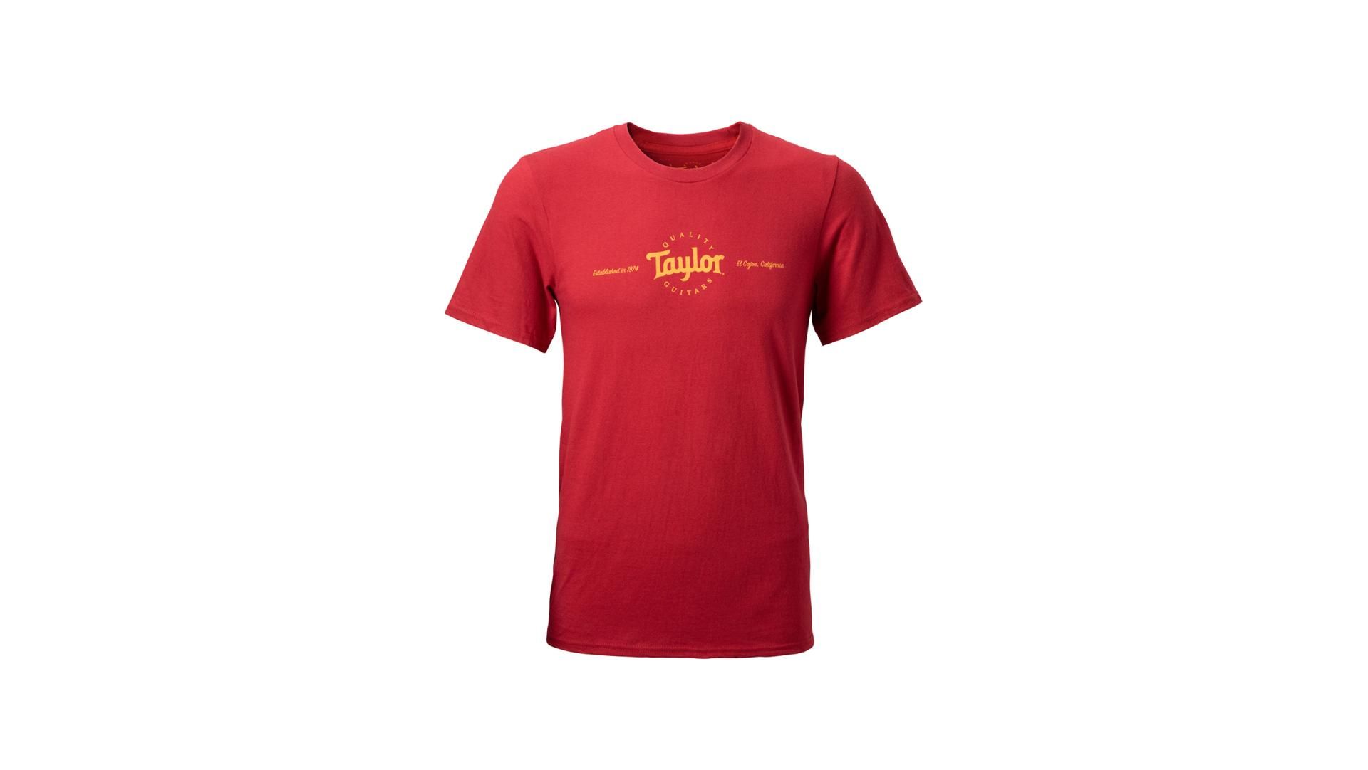 Taylor Mens Classic T, Red | Taylor Guitars