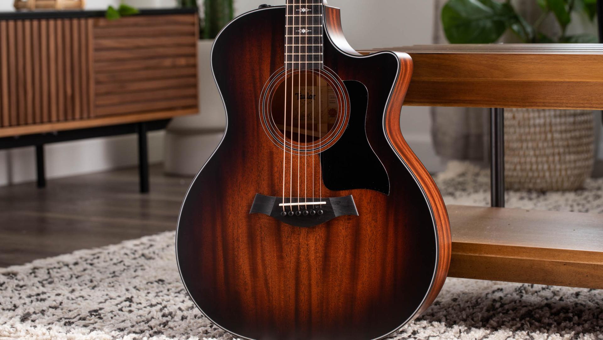 324ce Tropical Mahogany Acoustic-Electric Guitar | Taylor Guitars