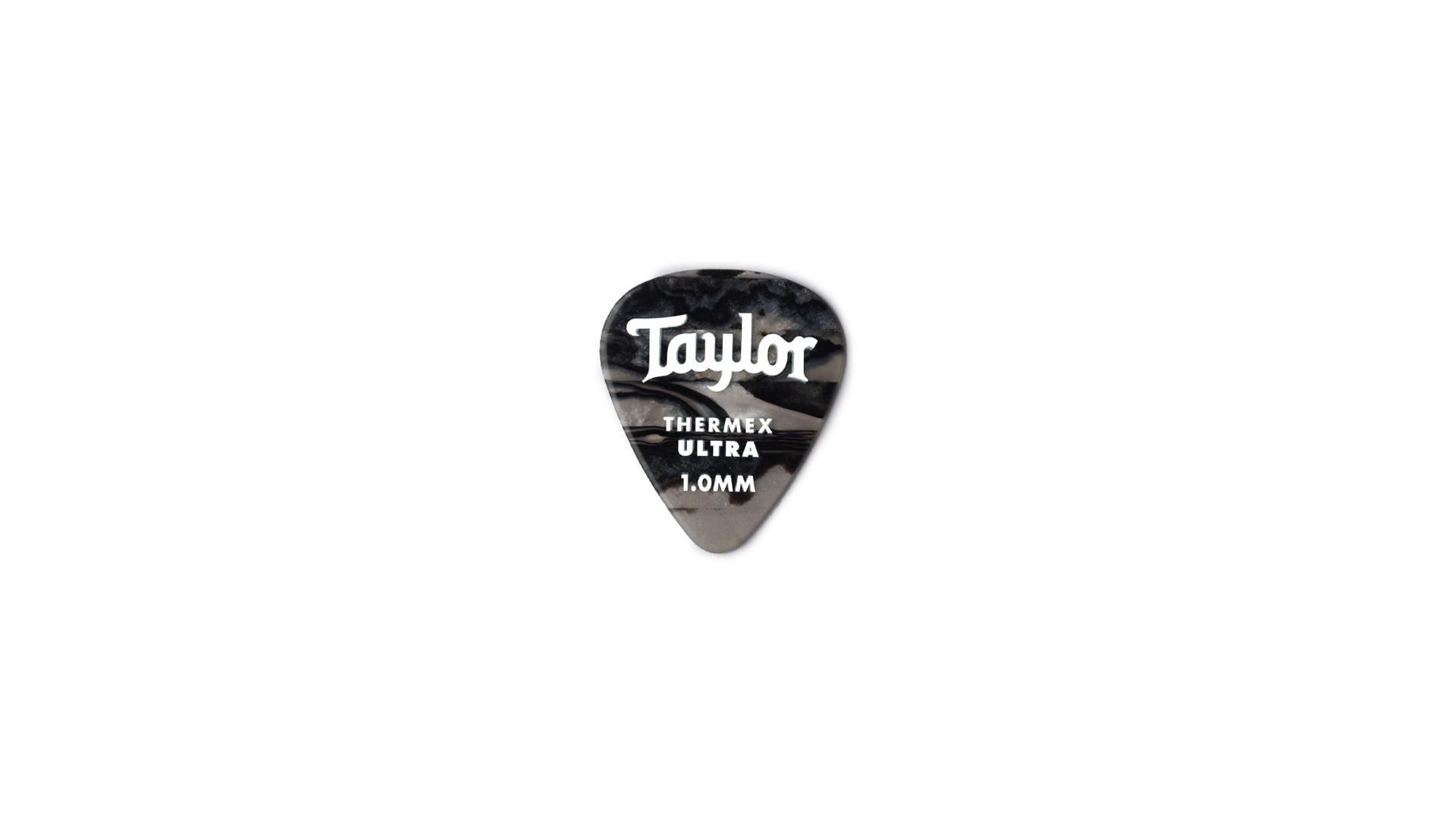 Taylor Premium 351 Thermex Ultra Picks - Black Onyx | Taylor Guitars