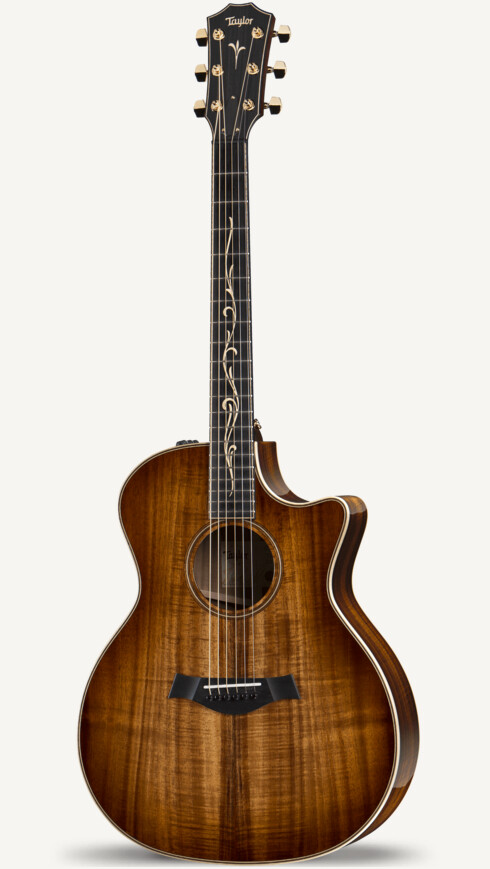 Taylor Custom K24ce LTD Alamo Music Exclusive Koa Acoustic-Electric Guitar