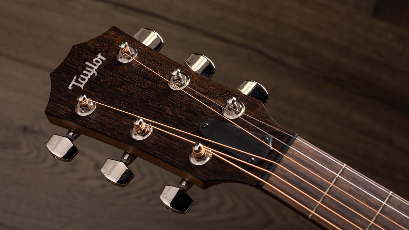 AD17e Blacktop Walnut Acoustic-Electric Guitar | Taylor Guitars