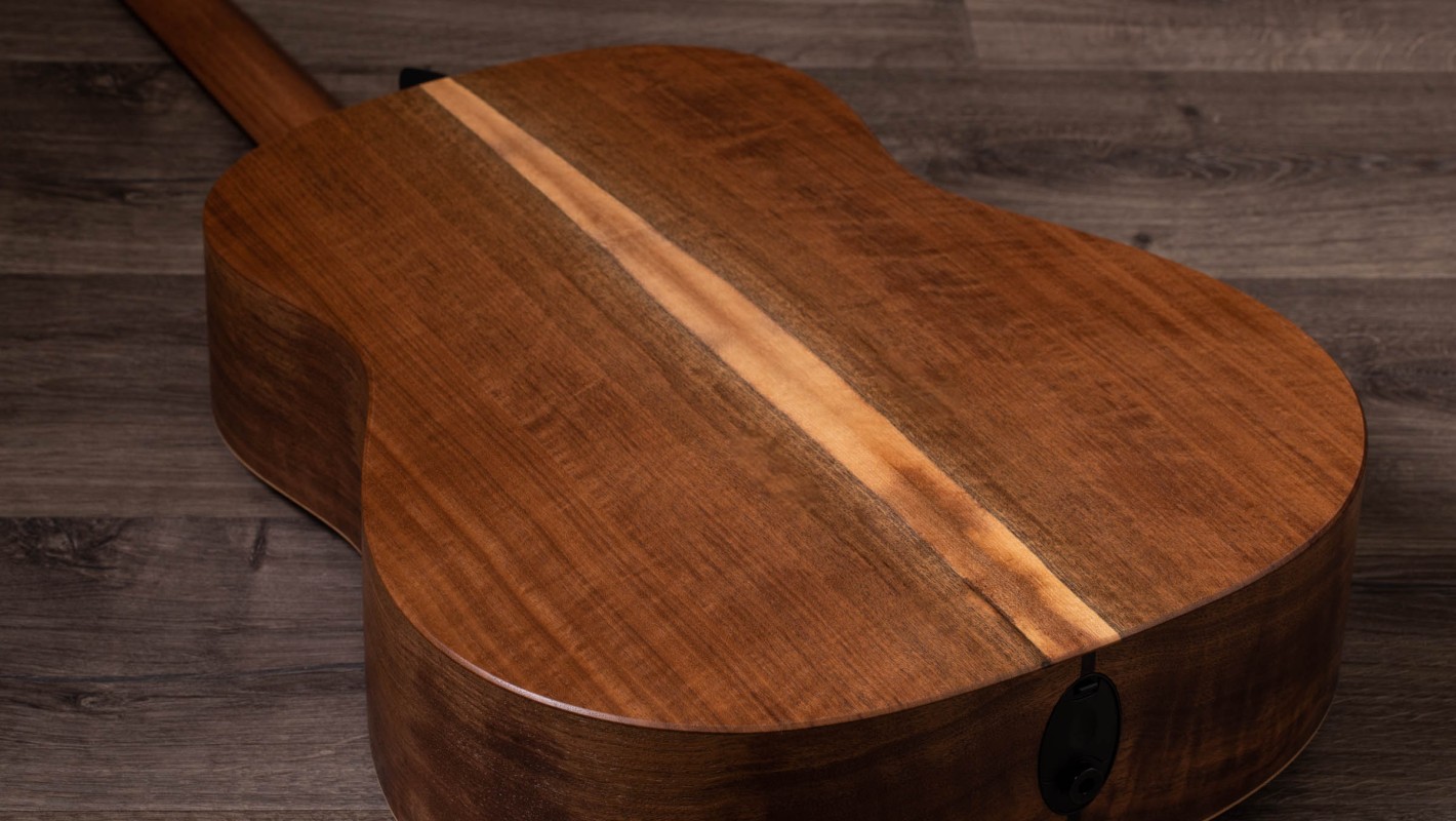 AD17e Blacktop Walnut Acoustic-Electric Guitar | Taylor Guitars