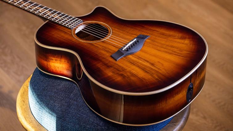 hawaiian koa wood taylor guitar