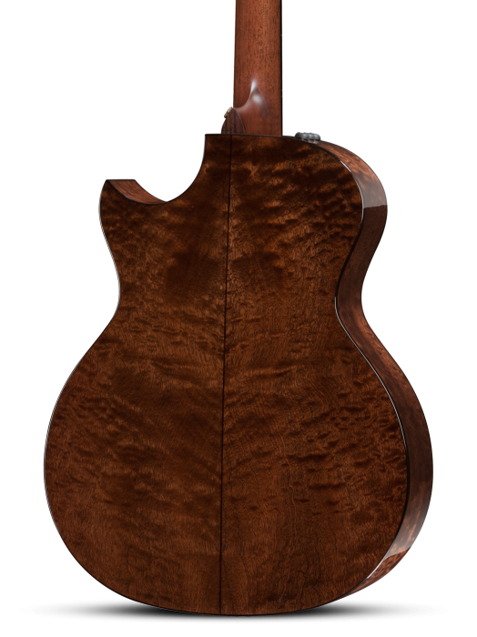 sapele wood guitar