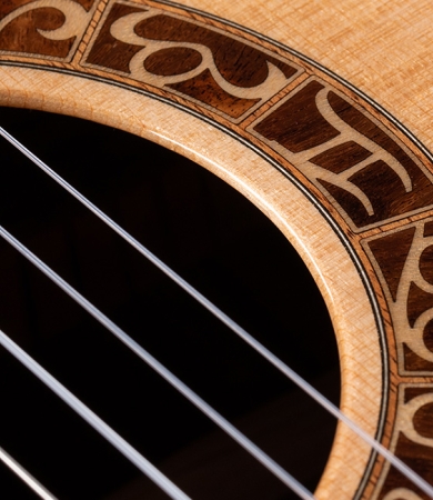 Red cedar store guitar