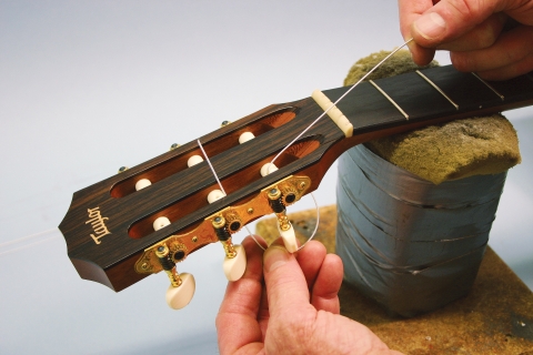 Changing Nylon Strings Taylor Guitars