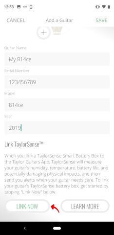 TG TaylorSense Android AddGuitar Step3