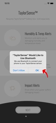 TG TaylorSense AppAccount Step1