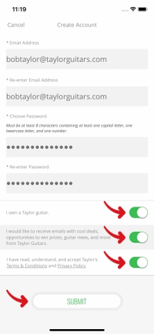 TG TaylorSense AppAccount Step13