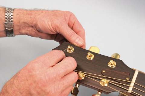 Changing Steel Strings Taylor Guitars