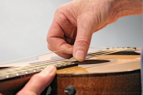 Changing Steel Strings Taylor Guitars