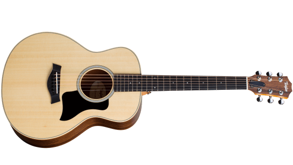 acoustic guitar with small body