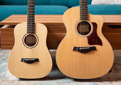 Taylor GS Mini vs Taylor Big Baby Acoustic Guitars: Which One Is Right