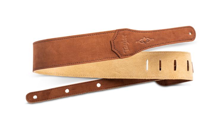 taylor guitar strap leather